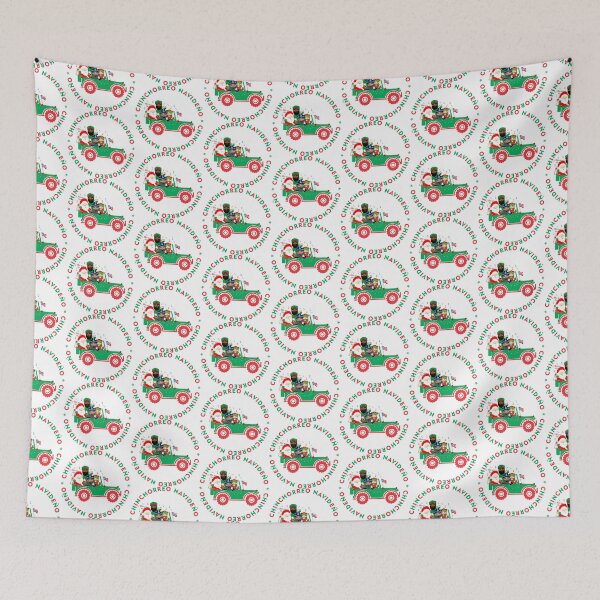 Item preview, Puerto Rico Christmas Chinchorreo Coquito Santa Three Kings Red & Green Boricua Flag designed and sold by byDarling.