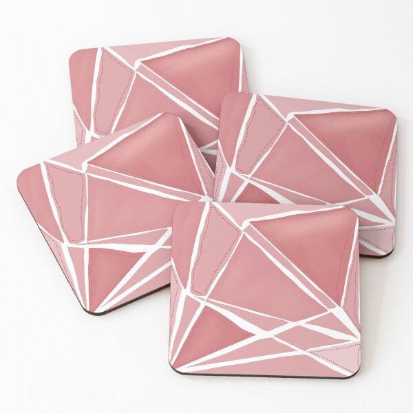Item preview, Abstract red geometry monochrome designed and sold by Doodlehomeshop.