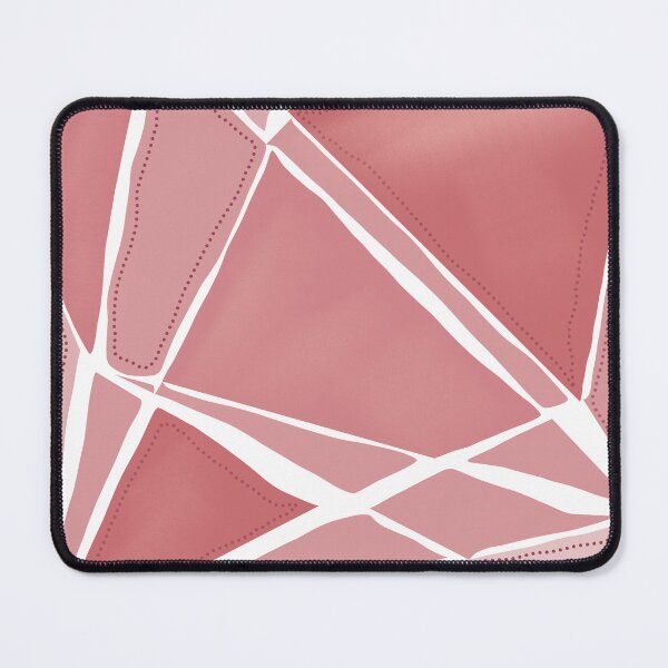 Item preview, Abstract red geometry monochrome designed and sold by Doodlehomeshop.