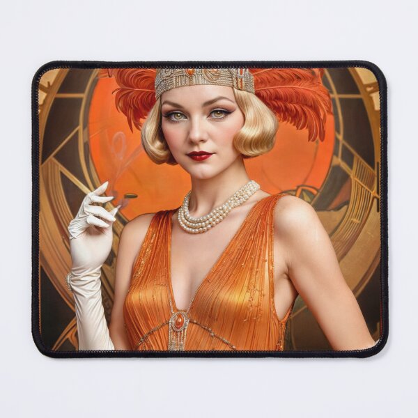 Item preview, Wall Art - Vintage Art Deco Girl #1 - Large designed and sold by ForeverPrintsOK.