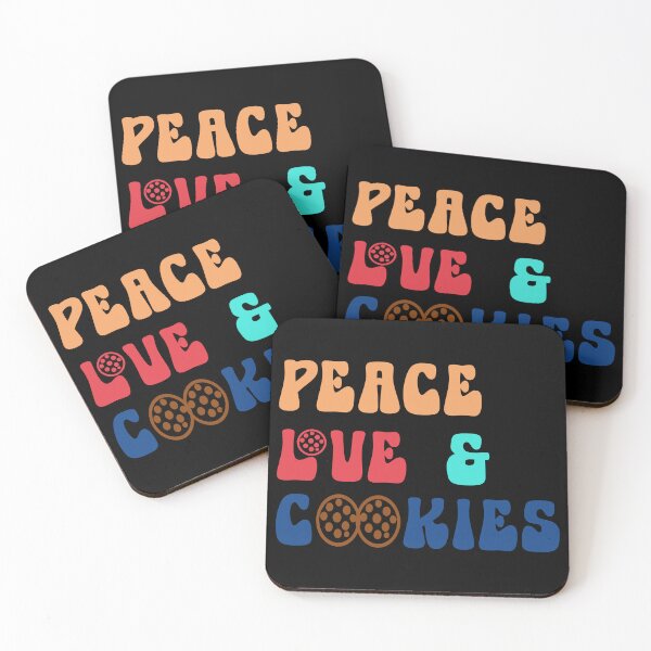 Item preview, Peace Love and Cookies Cookie Lover designed and sold by TKsTees.