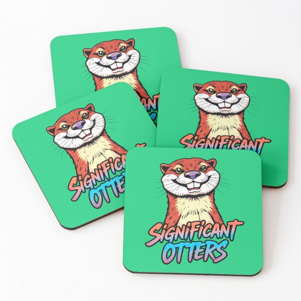 Item preview, Significant Otters Funny Animal Quote designed and sold by TheArtOfPat.