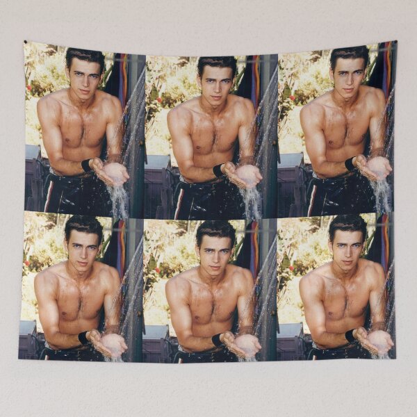 Item preview,  Hayden Christensen shirtless designed and sold by kimisahavana.