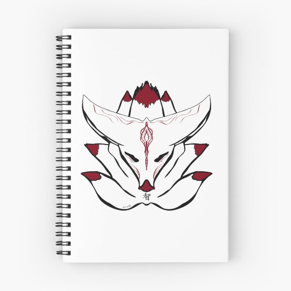 Item preview, Fox Spirit Kitsune Icon (clean) designed and sold by AnzullicArts.