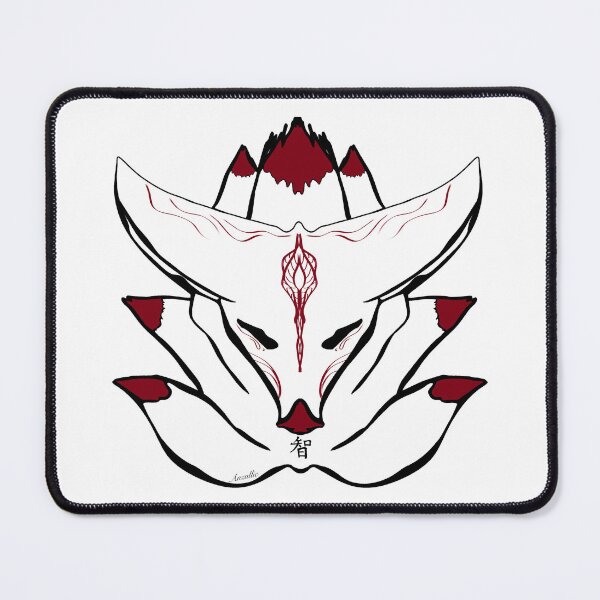 Item preview, Fox Spirit Kitsune Icon (clean) designed and sold by AnzullicArts.