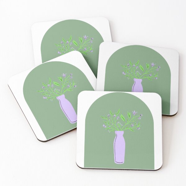 Item preview,  Violet vase mint  designed and sold by AnahisRose.