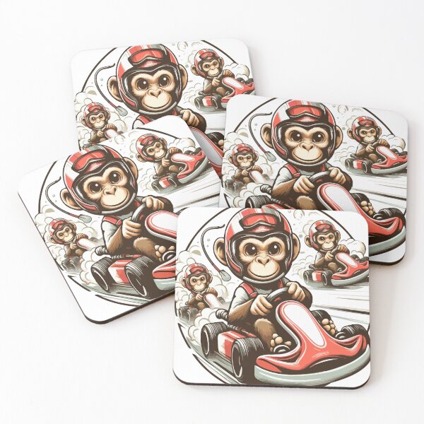 Item preview, running monkey designed and sold by GraphicStyleX.