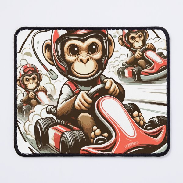 Item preview, running monkey designed and sold by GraphicStyleX.
