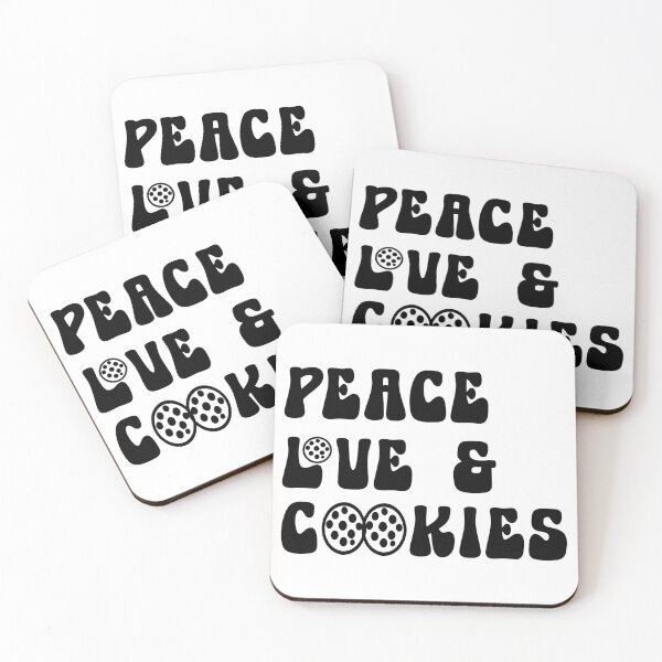 Item preview, Peace Love and Cookies Cookie Lover designed and sold by TKsTees.