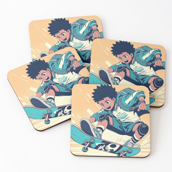 Item preview, Skateboarder Anime Pop Art Style designed and sold by artofuniverse.