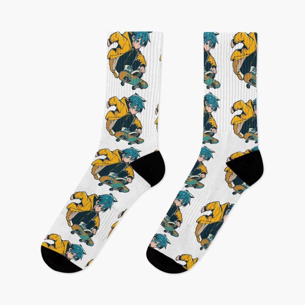 Item preview, Skateboarder Anime Pop Art Style designed and sold by artofuniverse.