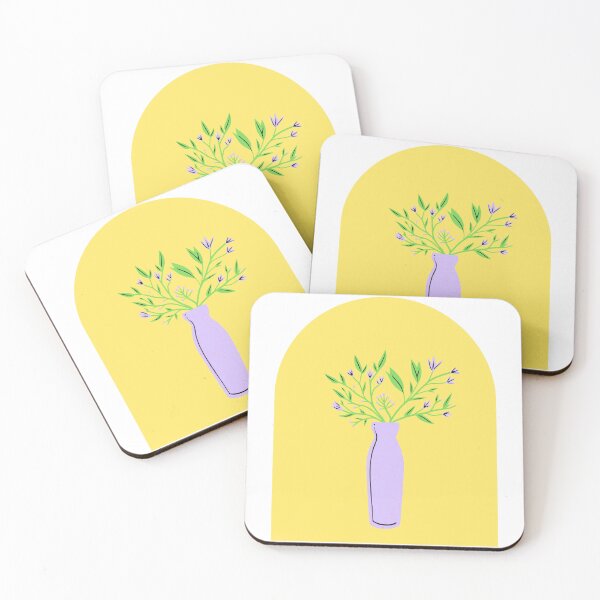 Item preview,  Violet vase yellow designed and sold by AnahisRose.