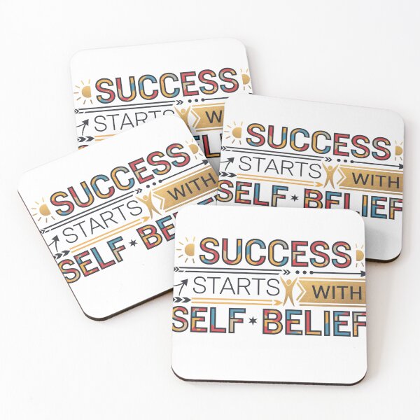 Item preview, Success Starts with Self-Belief - Empowering Design with Inspiring Graphics designed and sold by StyleSwitch.