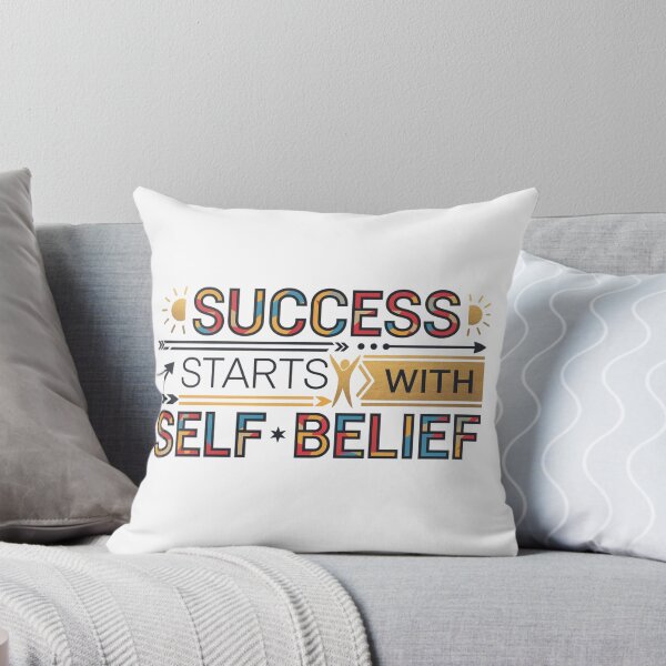 Item preview, Success Starts with Self-Belief - Empowering Design with Inspiring Graphics designed and sold by StyleSwitch.