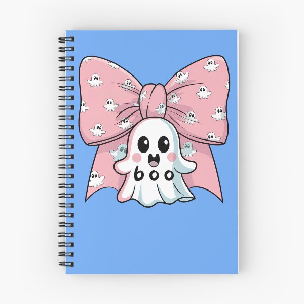 Item preview, Cute Pink Ghost Bow Coquette Halloween Funny Gifts designed and sold by SophiaKoorArt.