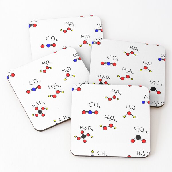 Item preview, Molecules Pattern for Chemists designed and sold by hermarartonline.