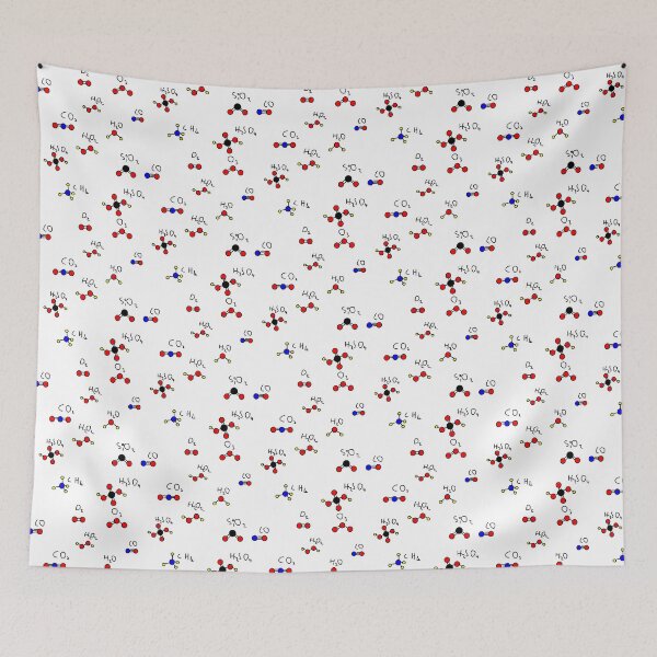 Item preview, Molecules Pattern for Chemists designed and sold by hermarartonline.