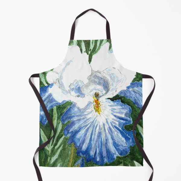 Item preview, Blue and White Iris Painting designed and sold by Betty Mackey.