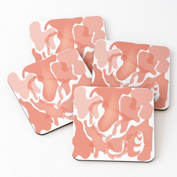 Item preview, Abstract random doodle pattern orange designed and sold by Doodlehomeshop.