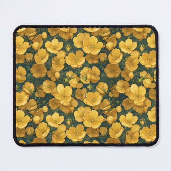 Item preview, Yellow Buttercup Meadow Flowers designed and sold by FlowerMeFlorals.