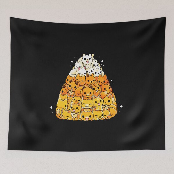 Item preview, Candy Corn Cats designed and sold by VallinArt.