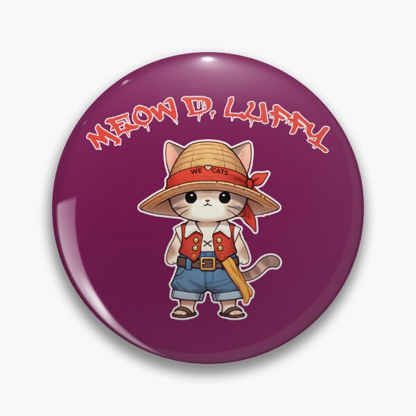 Item preview, Meow D. Luffy designed and sold by WeLoveCatss.