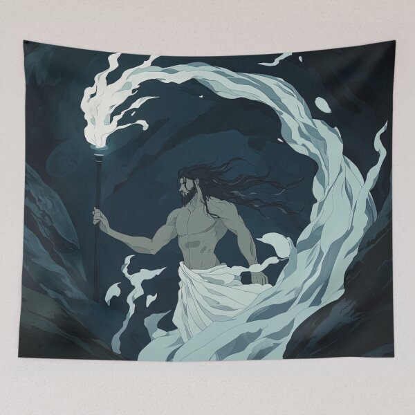 Item preview, God of water | Anime style designed and sold by ComicsFactory.