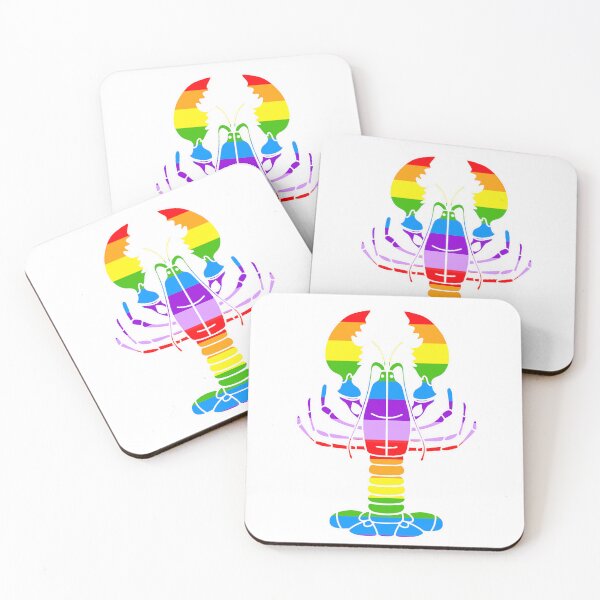 Item preview, Rainbow Lobster Lover designed and sold by Sartoris Art.