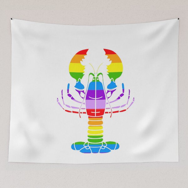Item preview, Rainbow Lobster Lover designed and sold by Sartoris Art.