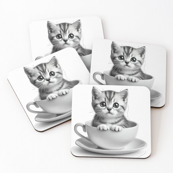 Item preview, Tiny Whiskers in a Teacup designed and sold by majidi1.