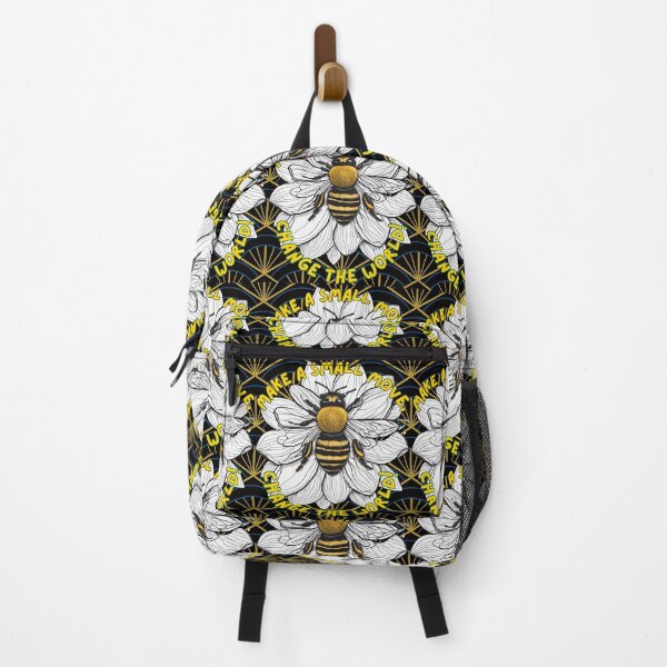 Item preview, Bee Honey Flower Change The World designed and sold by Design_Your_Day.