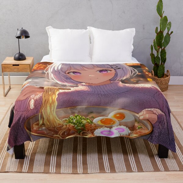 Item preview, Urban Ramen: Anime Flair in a Neon World designed and sold by AI-Only Creations.