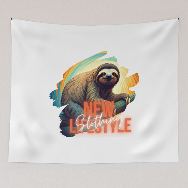 Item preview, New lifestyle: slothing!! designed and sold by UnicornMagik.