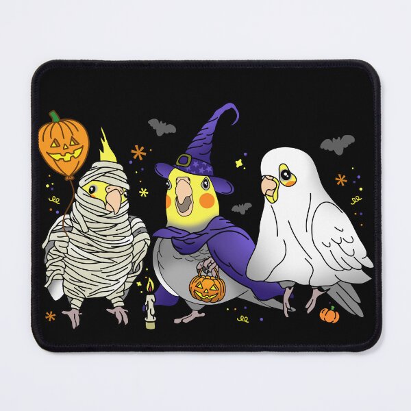 Item preview, Halloween Cockatiel - Cockatiel  dressed like ghost witch mummy designed and sold by FandomizedRose.
