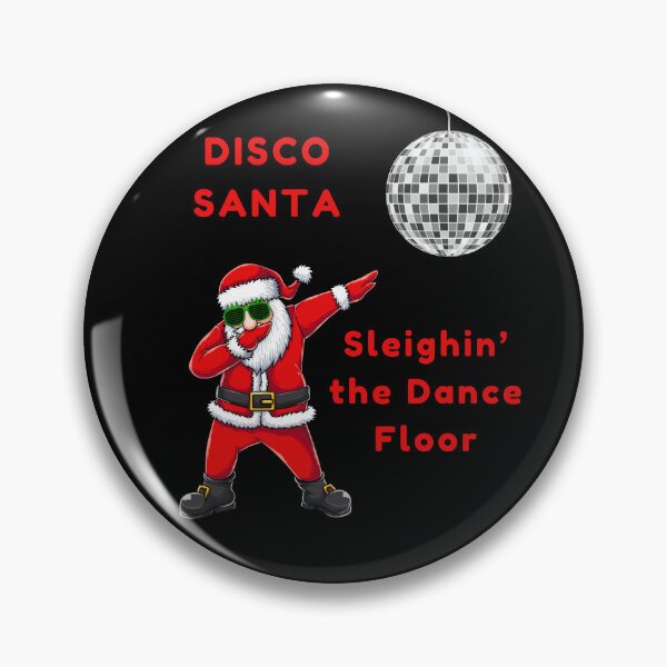 Item preview, Disco Santa Sleighin' The Dance Floor  designed and sold by Artography Designs.