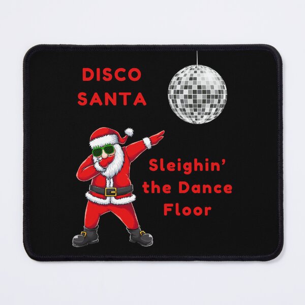 Item preview, Disco Santa Sleighin' The Dance Floor designed and sold by Artography Designs.