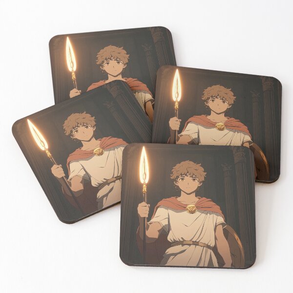 Item preview, Greek Warrior | Anime style designed and sold by ComicsFactory.