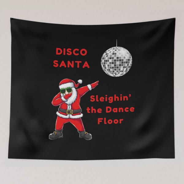Item preview, Disco Santa Sleighin' The Dance Floor  designed and sold by Artography Designs.