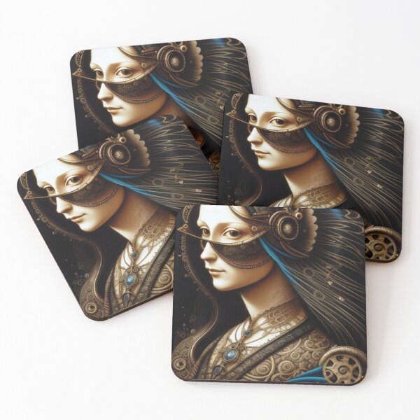 Item preview, Steampunk Mona Lisa designed and sold by TheDarkWardrobe.