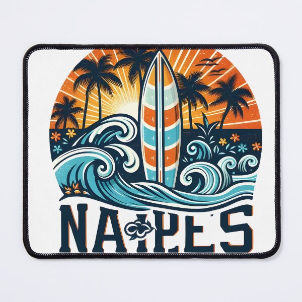 Item preview, Naples Surf Sunset designed and sold by Pixel-Lift.