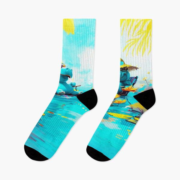 Item preview, Hippo Pool Party designed and sold by ACAFUCA.