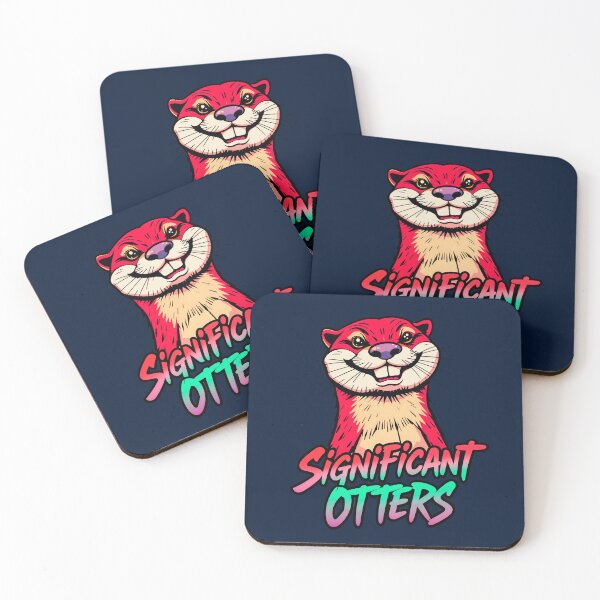 Item preview, Significant Otters Funny Animal Quote designed and sold by TheArtOfPat.