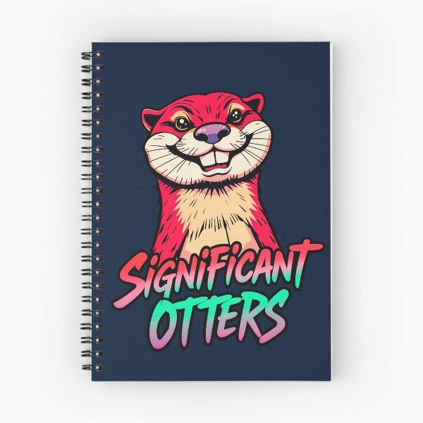 Item preview, Significant Otters Funny Animal Quote designed and sold by TheArtOfPat.