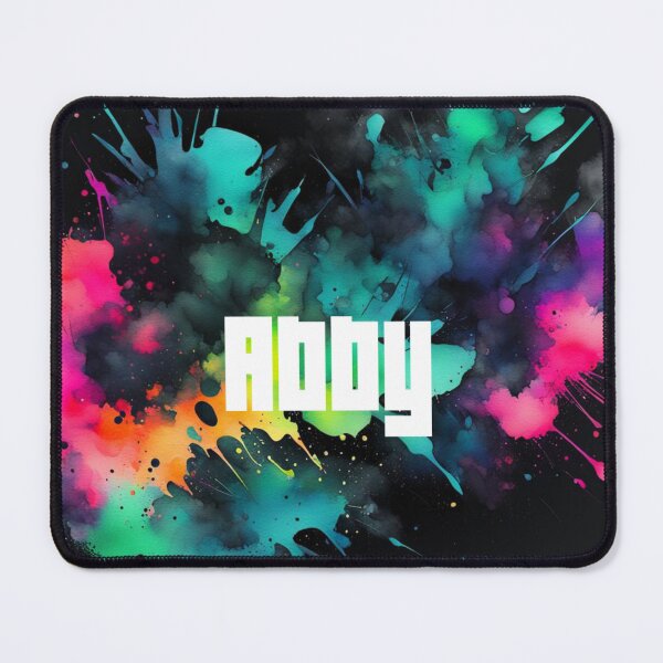Item preview, Custom Neon Name Abby designed and sold by Gabriela McDaniel.