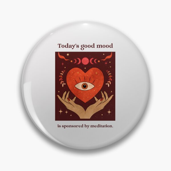 Item preview, Today's Good Mood Is Sponsored By Meditation designed and sold by S Diaz.