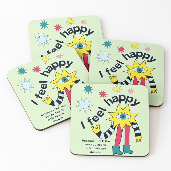 Item preview, I feel happy star designed and sold by Planetary-Disco.