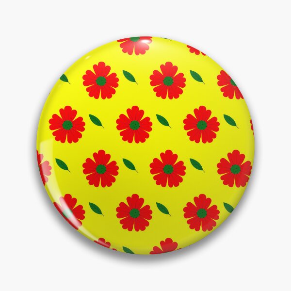 Item preview, Red Flowers Pattern designed and sold by Patterndilght.