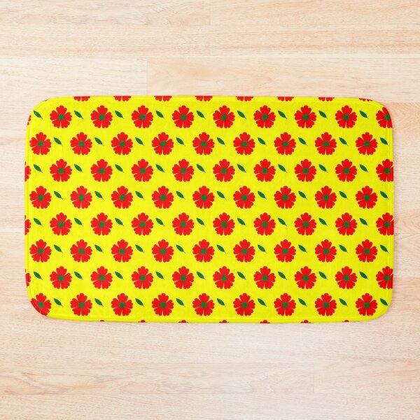 Item preview, Red Flowers Pattern designed and sold by Patterndilght.