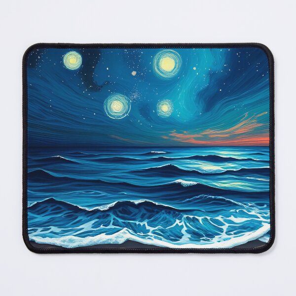 Item preview, Lunar Tides Beneath the Celestial Dance designed and sold by ArtComixHaven.