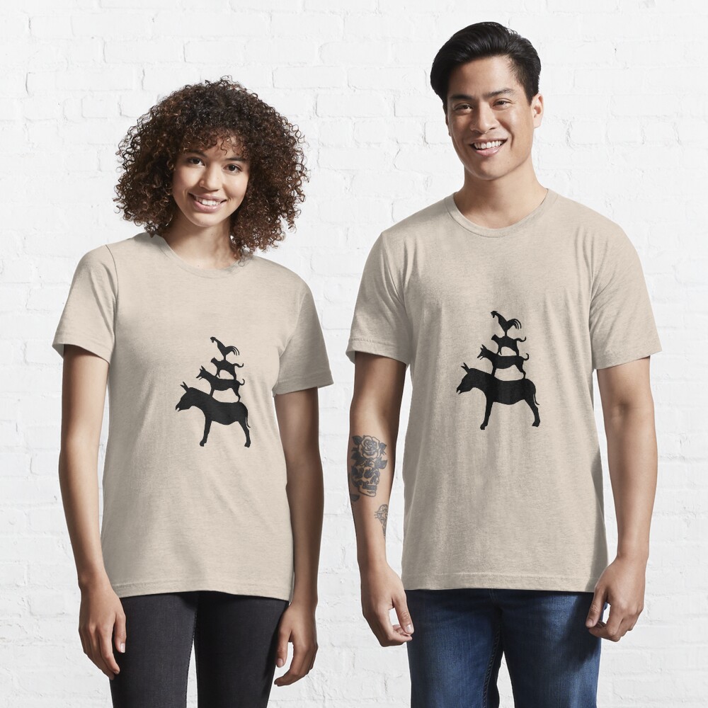 The Town Musicians of Bremen (Die Bremer Stadtmusikanten) - light tees Essential T-Shirt